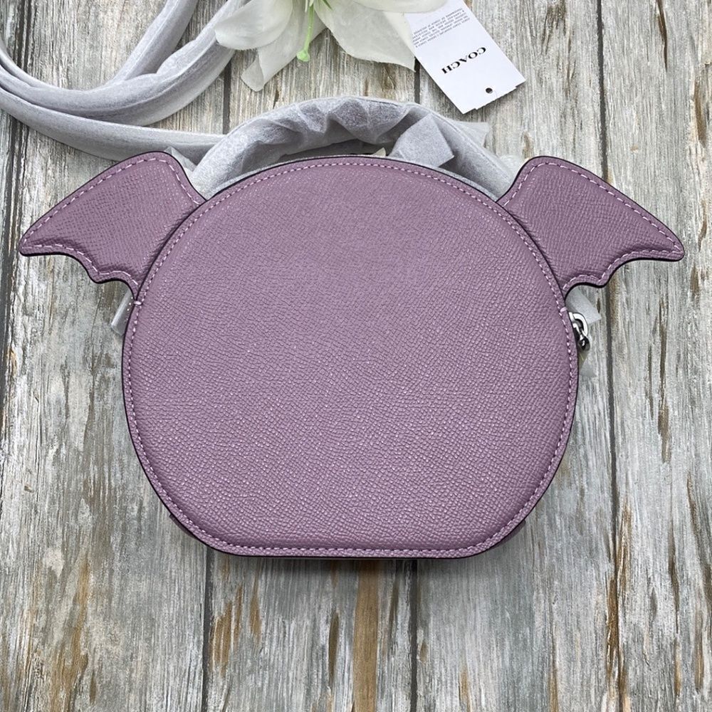 Canteen Crossbody Bag With Halloween Bat Bag Purse - Picture 4 of 9